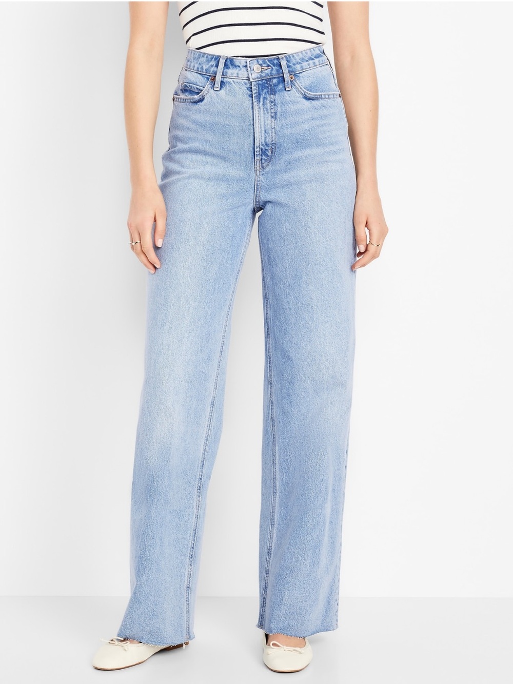 Old Navy Extra High-Waisted Wide-Leg
Jeans